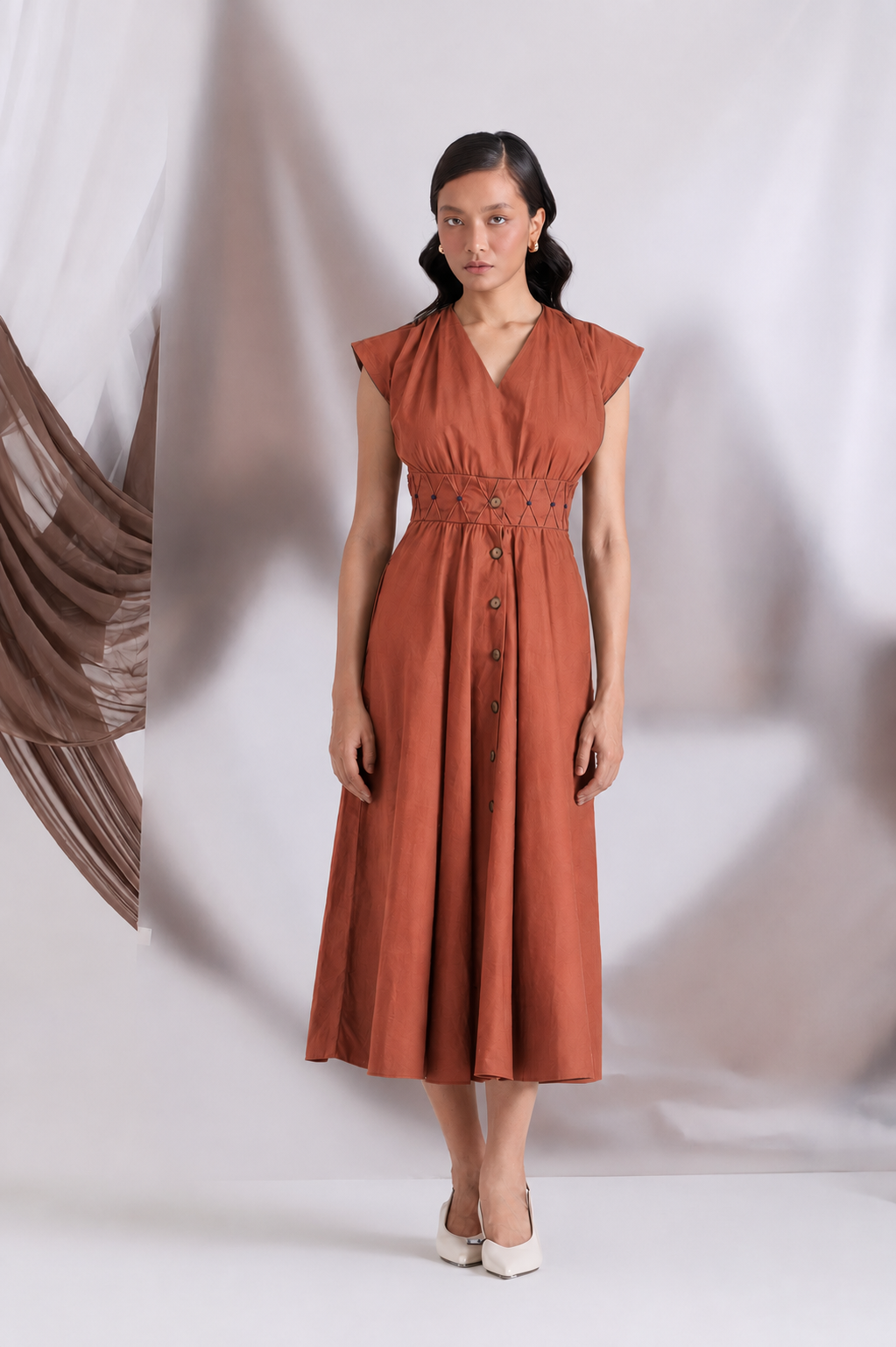 Elowen Pintuck Dress