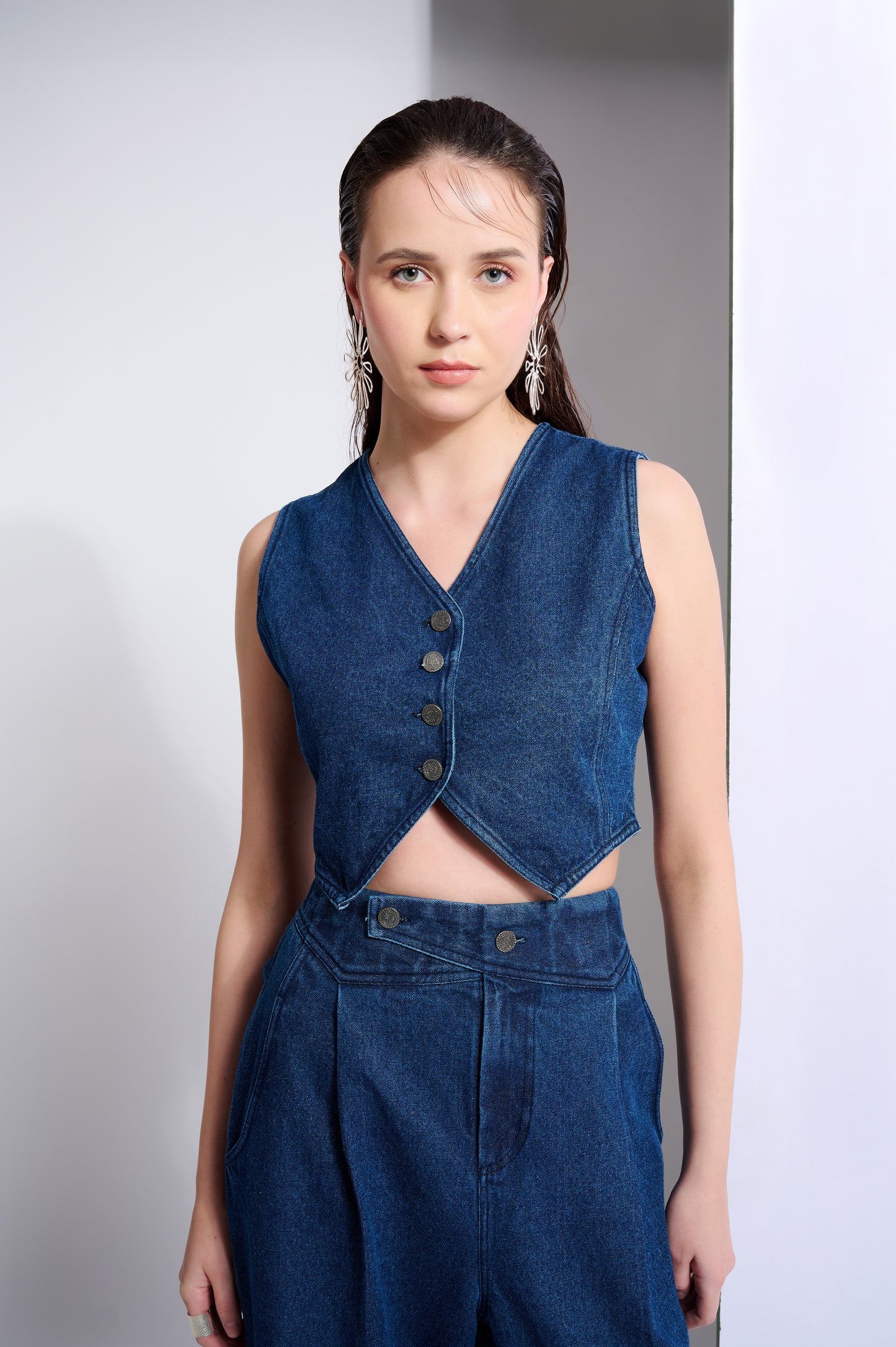 ELENA DENIM CO-ORD SET