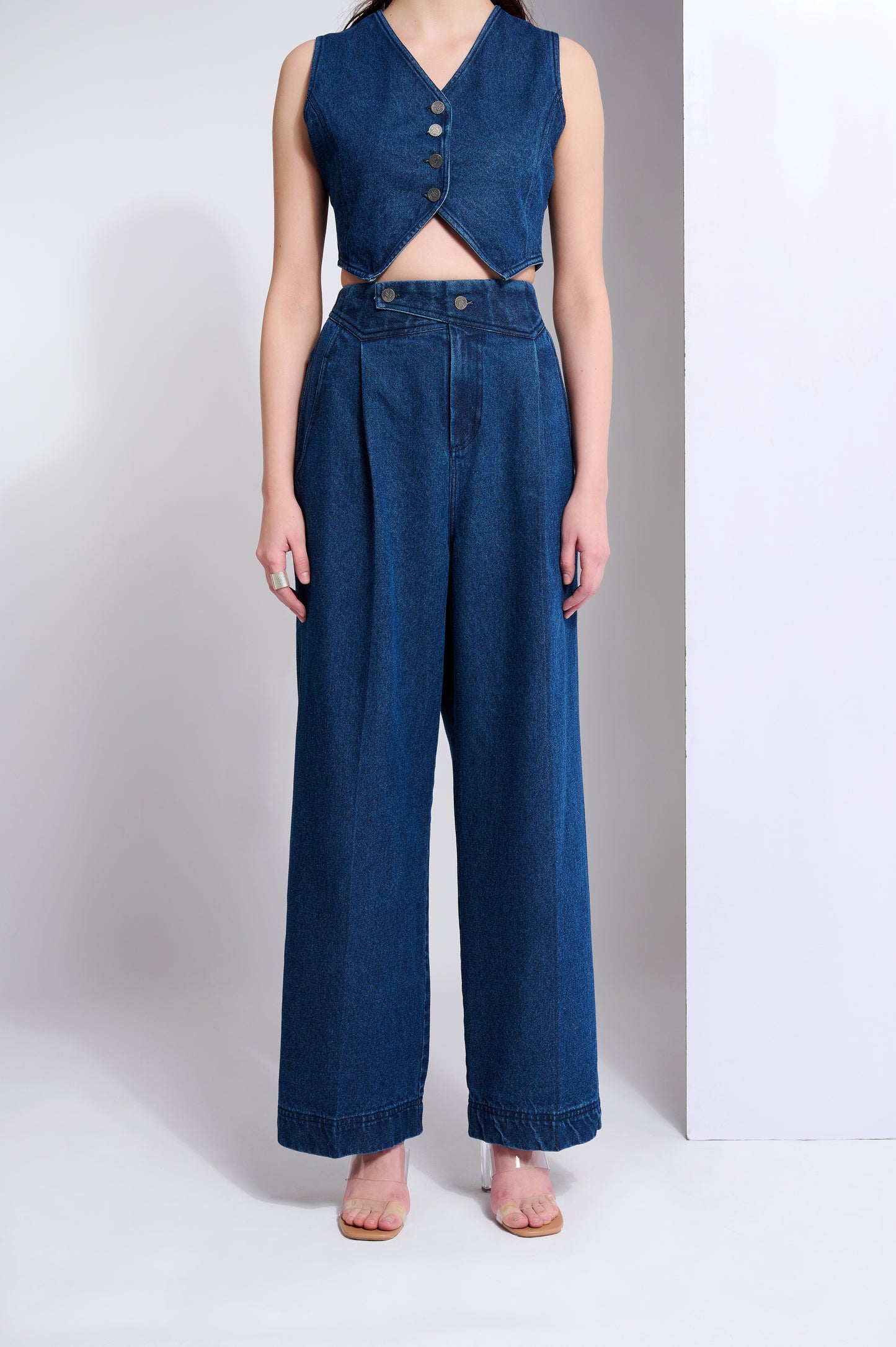 ELENA DENIM CO-ORD SET