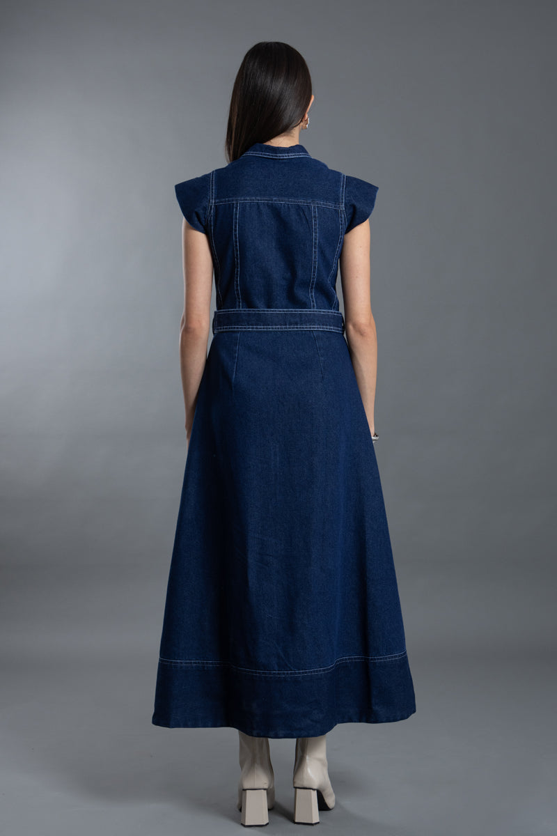 CLAIRE DENIM DRESS